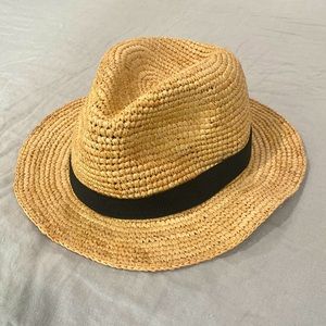 J. Crew Raffia Fedora